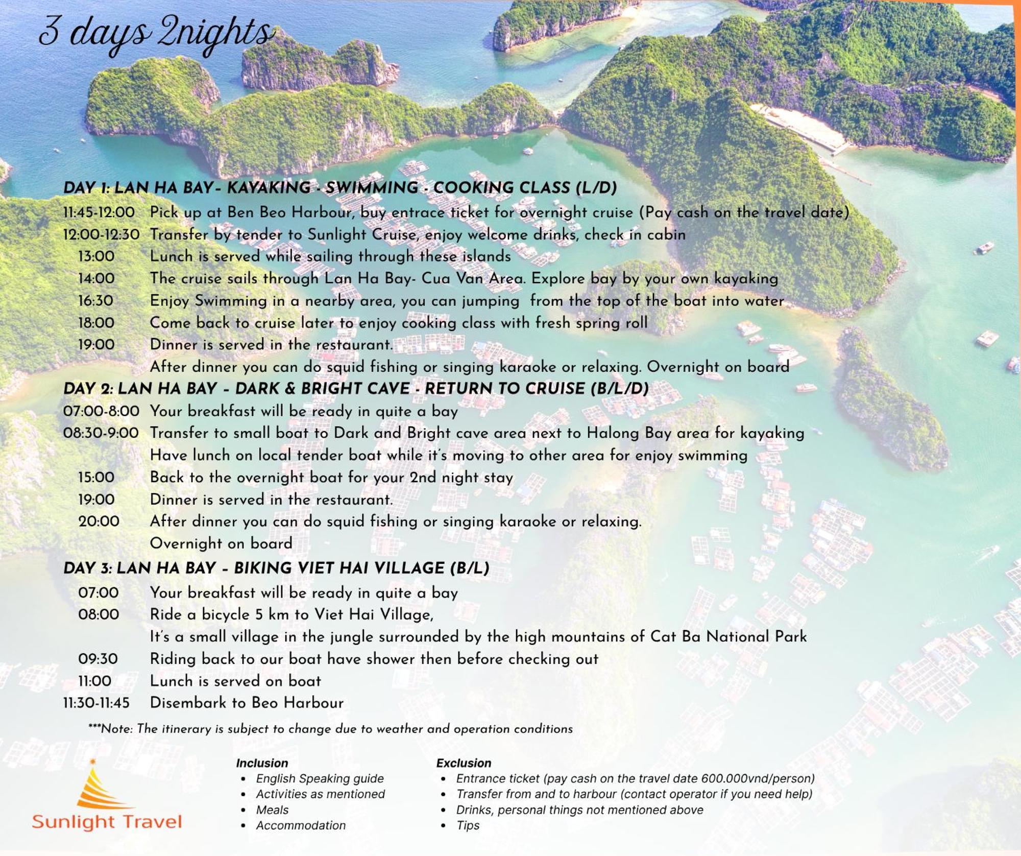 Hotel Sunlight Cruise Ha Long Zewnętrze zdjęcie